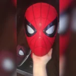 Máscara Spiderman Hombre Araña Ojos Móviles - Imagen 3