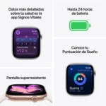 Apple Watch Series 11 GPS 42mm Correa Deportiva - Rose Gold - Imagen 3